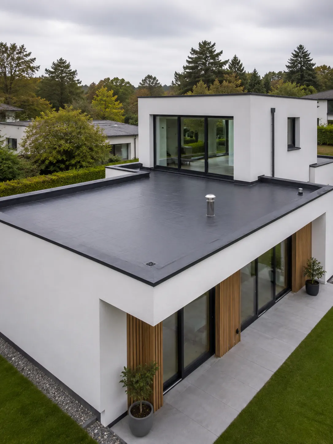 Étanchéité de toit-terrasse par PLG Toiture à Meyzieu